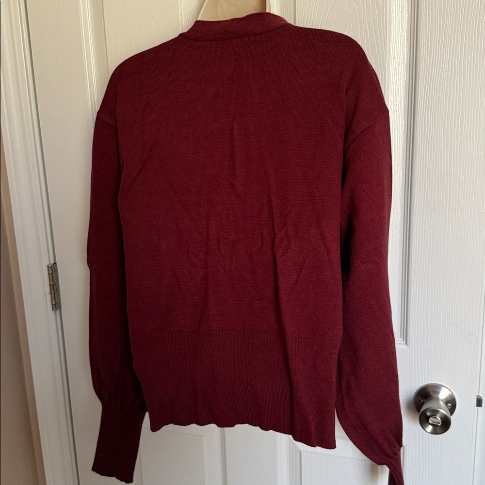 Burgundy Sweater - Picture 2 of 4